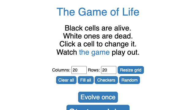 game of life