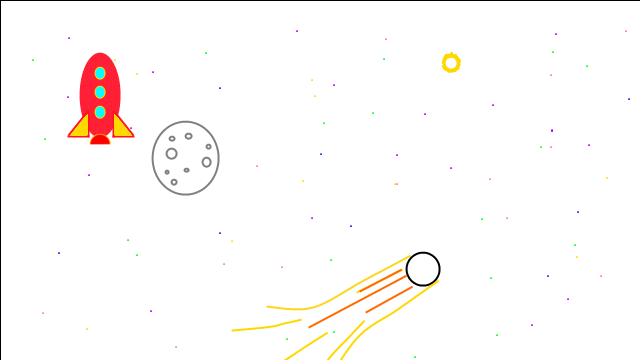 HTML5 rocket game screenshot