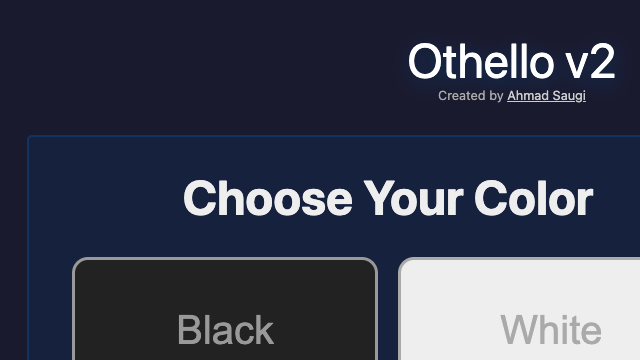 othello game screenshot