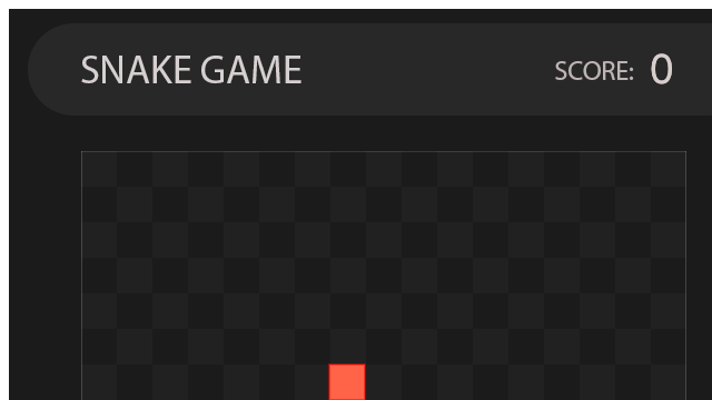 Snake game game screenshot