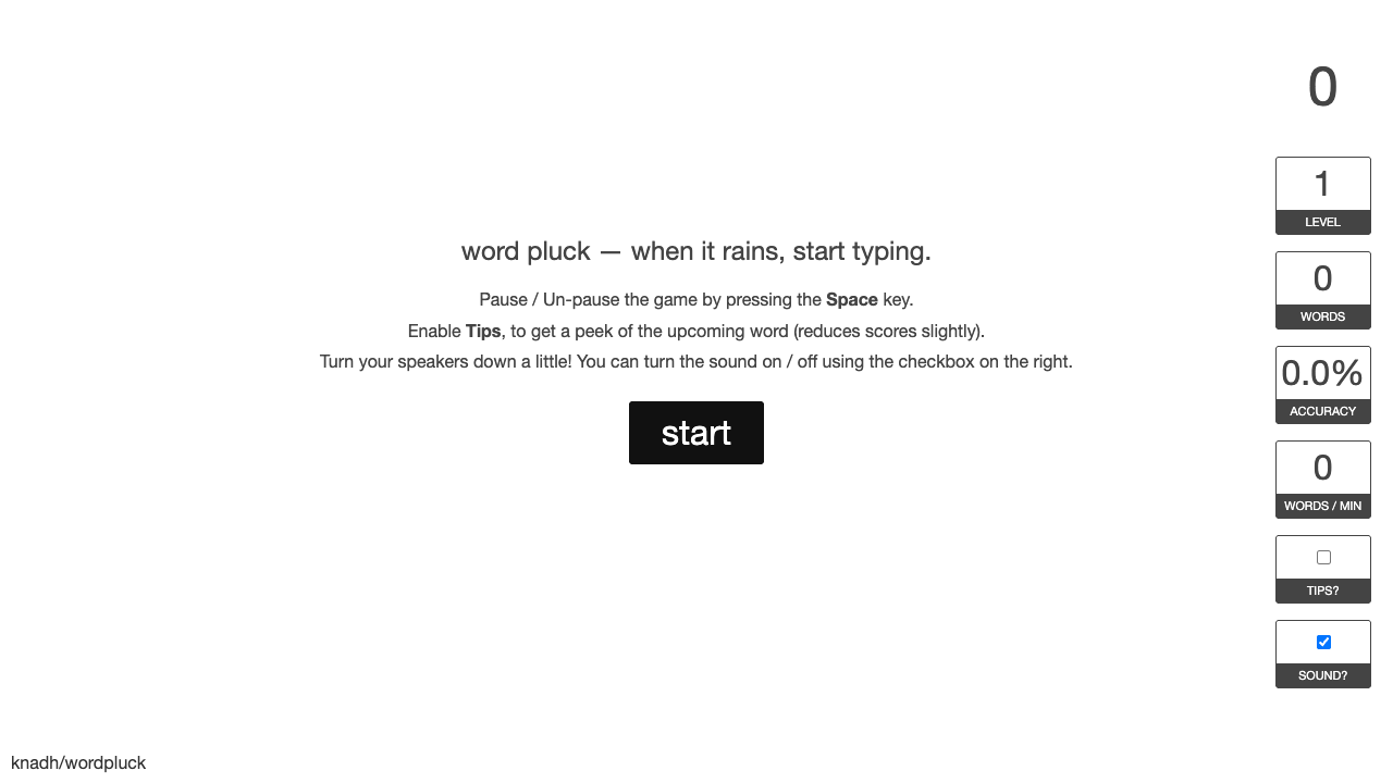 Wordpluck